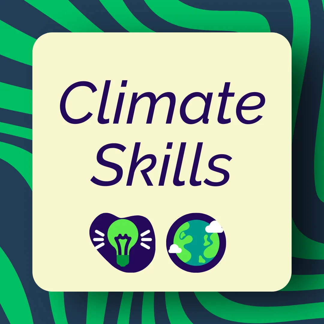Portada con ondas Climate skills